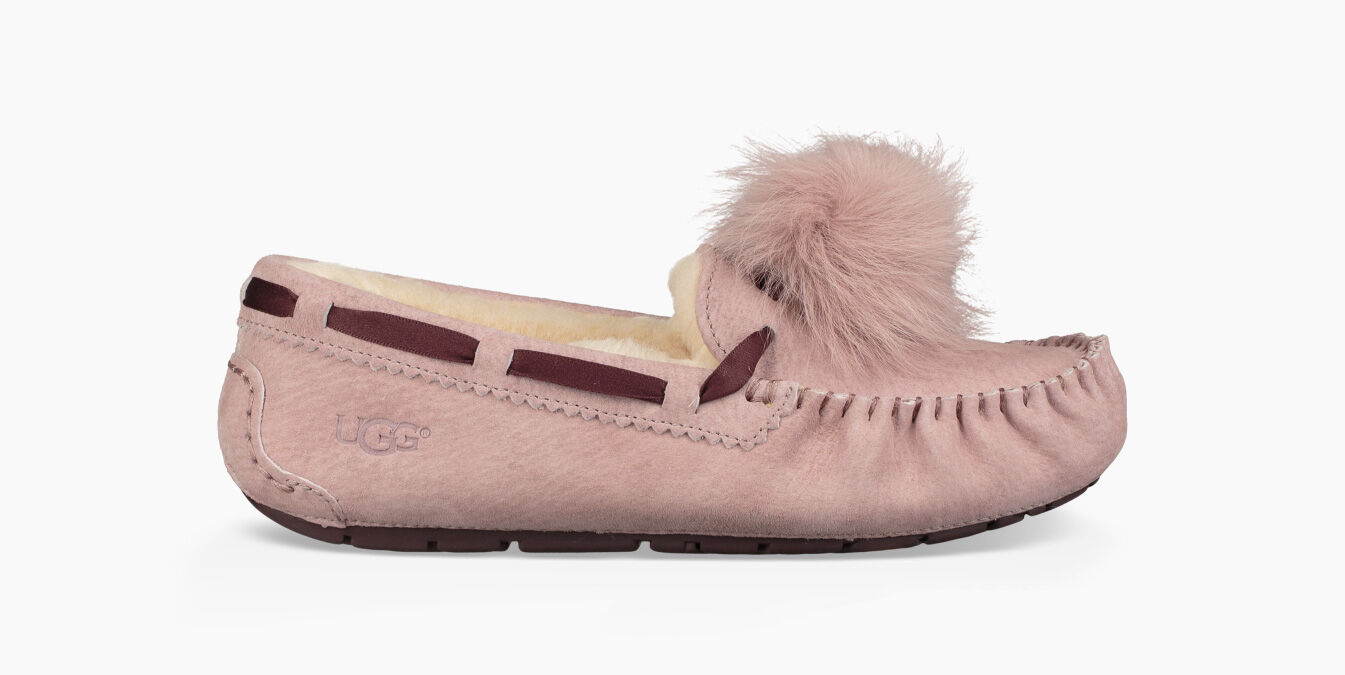 ugg pom pom moccasins