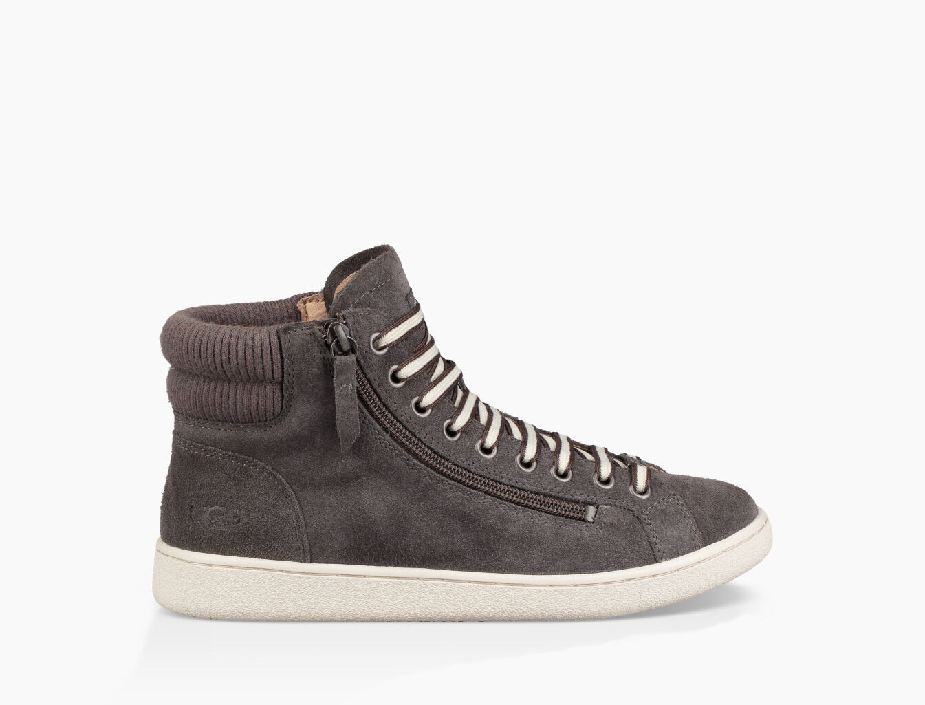 UGG® Olive Trainer for Women | UGG® UK UGG Suede Olive High Top Trainer in