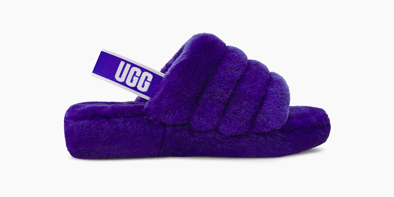 Purple ugg fluff yeah clearance