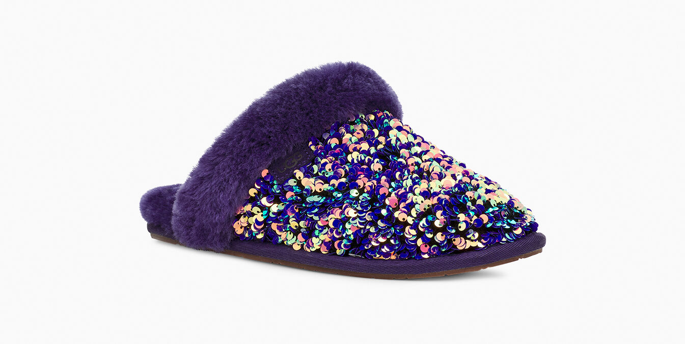ugg scuffette purple