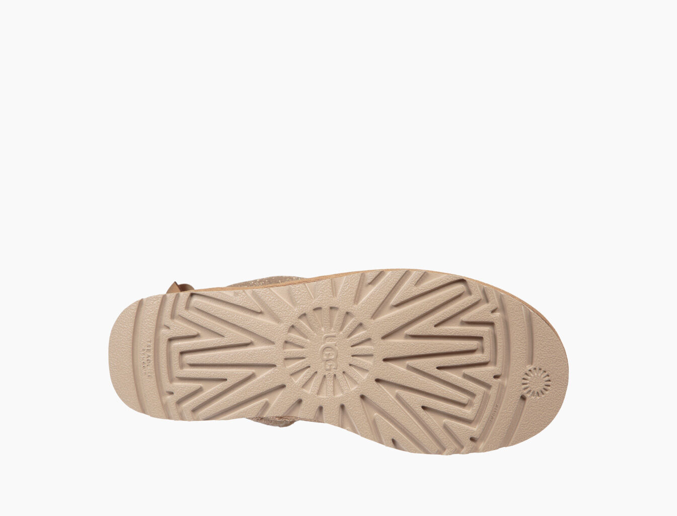 ugg mini bailey bow gold