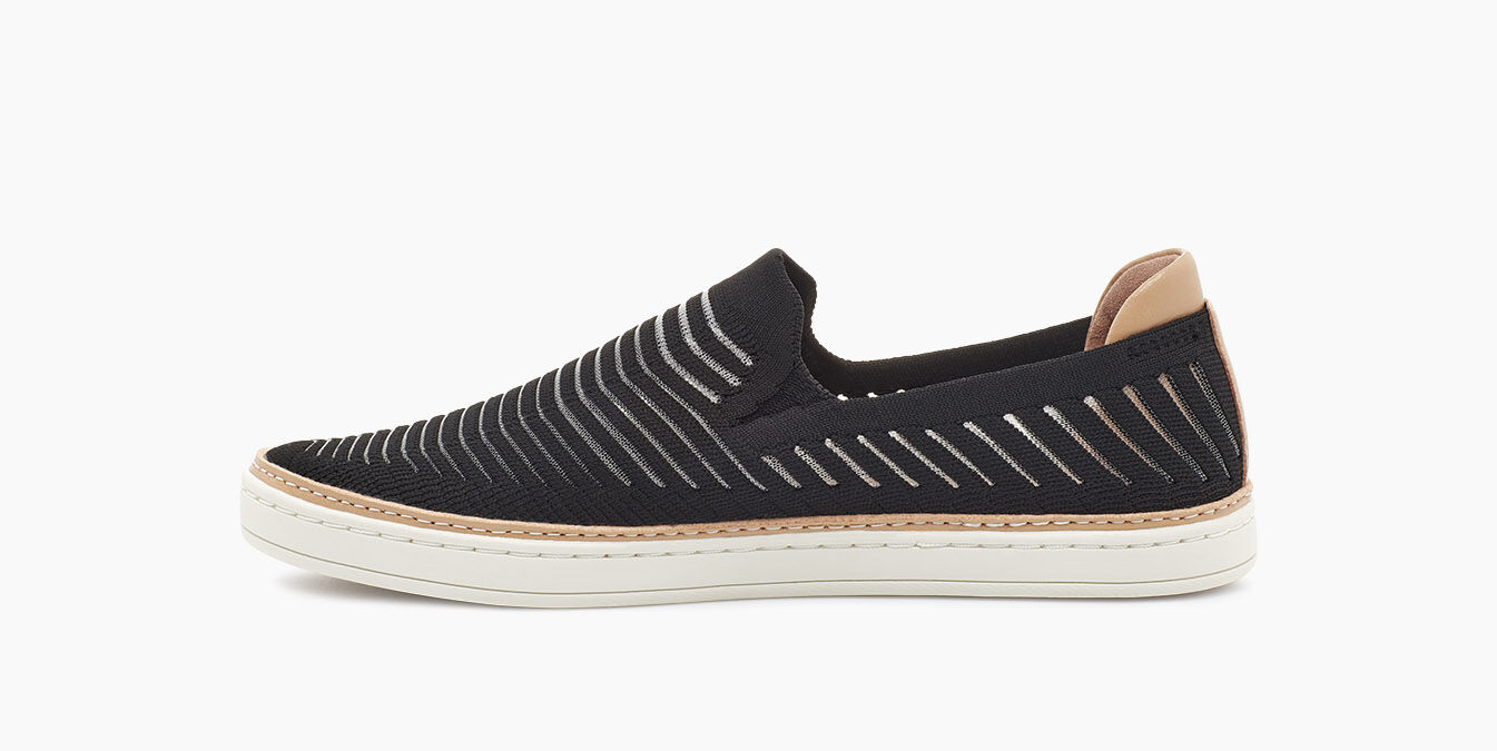 ugg sammy slip on black