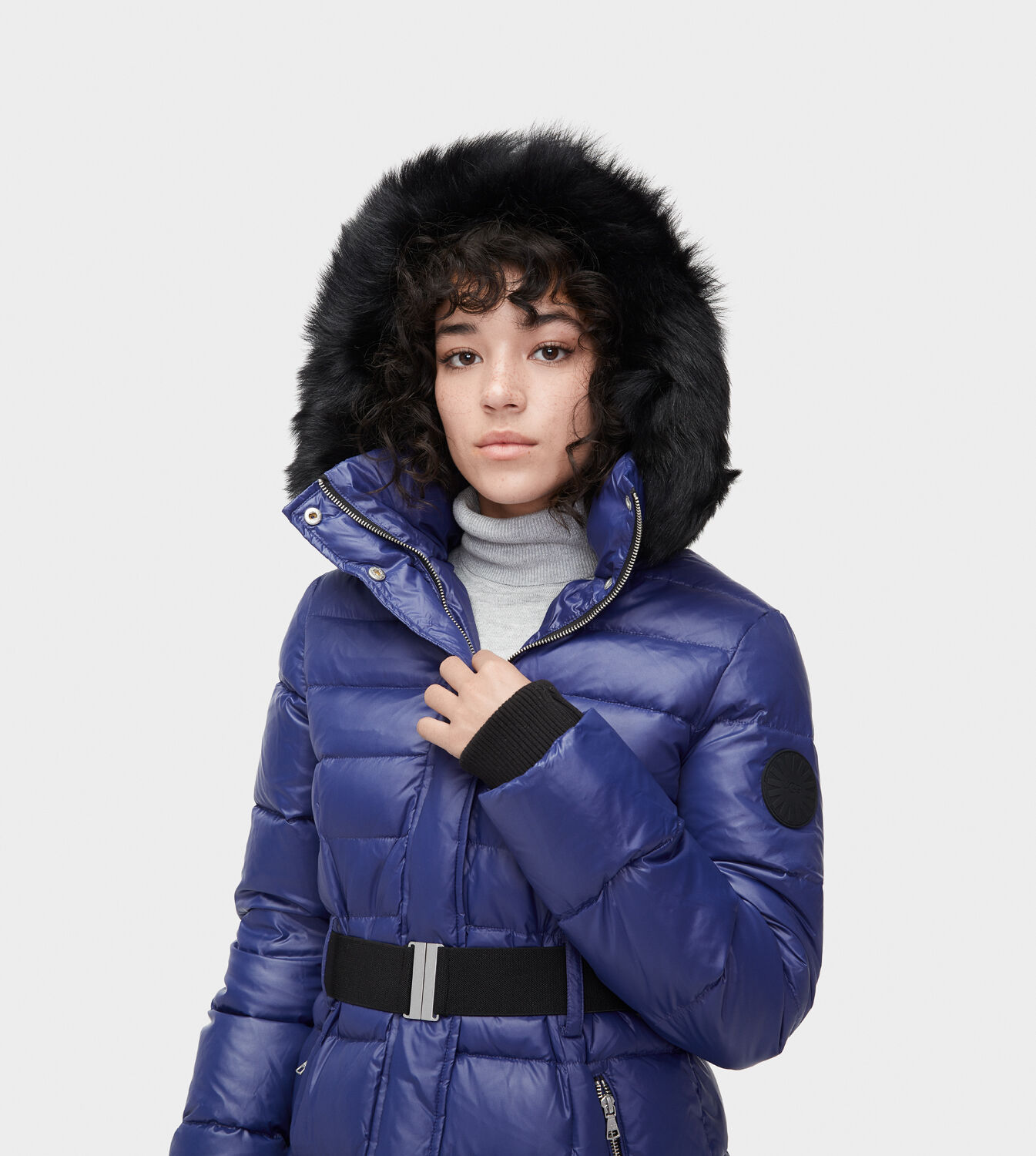 ugg belted down parka