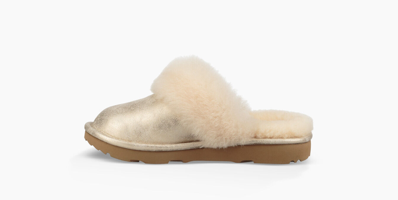 Ugg tan cozy ii slippers junior clearance