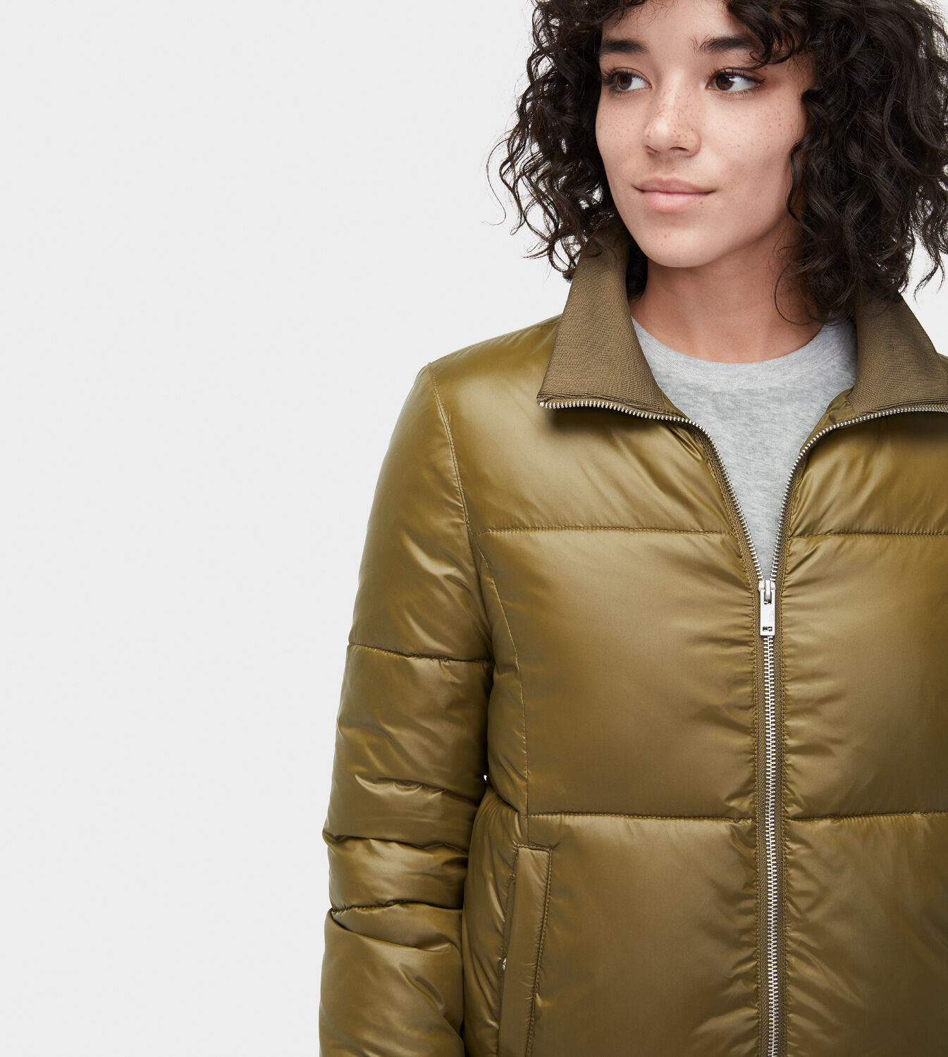 izzie puffer jacket nylon