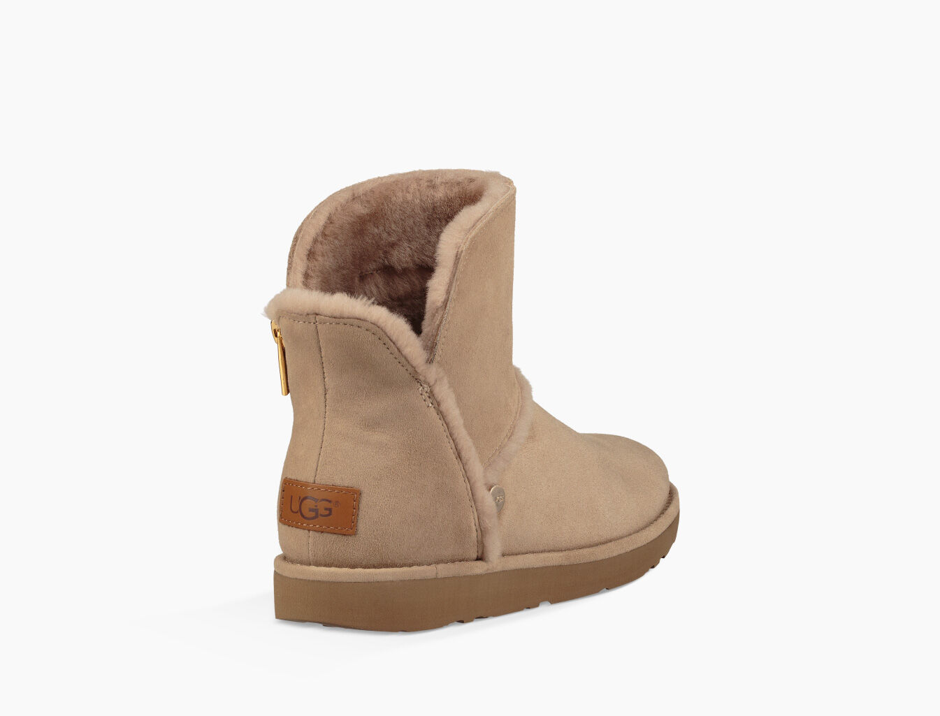 ugg luxe spill seam mini boot