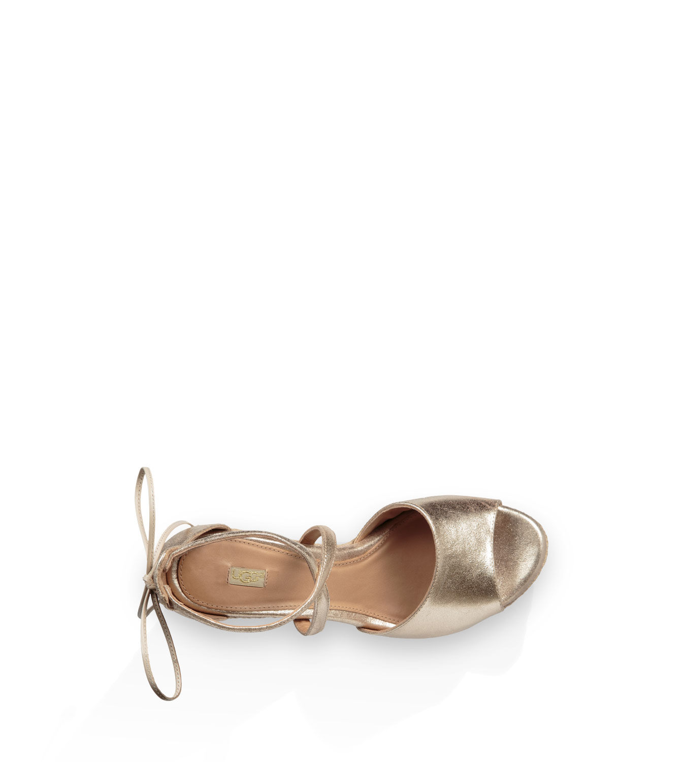 ugg reagan metallic wedge