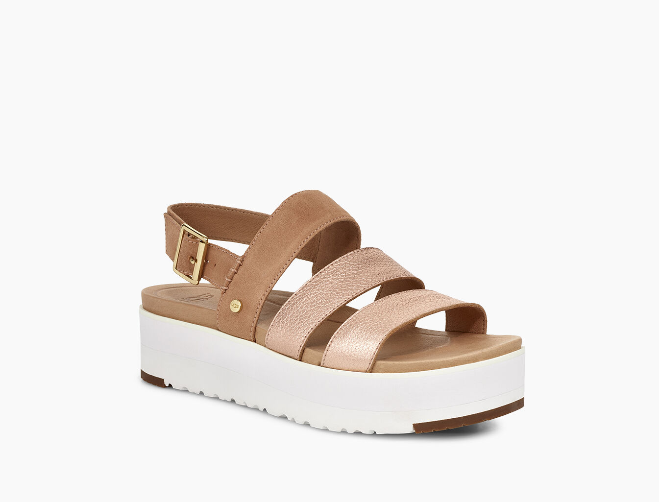 ugg braelynn sandal white