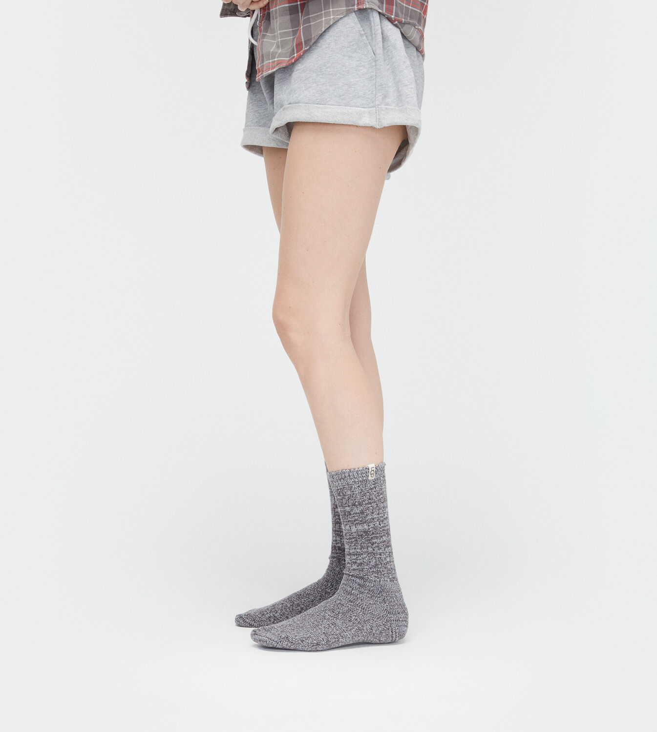 UGG® Rib Knit Slouchy Crew Sock for Women UGG® Europe