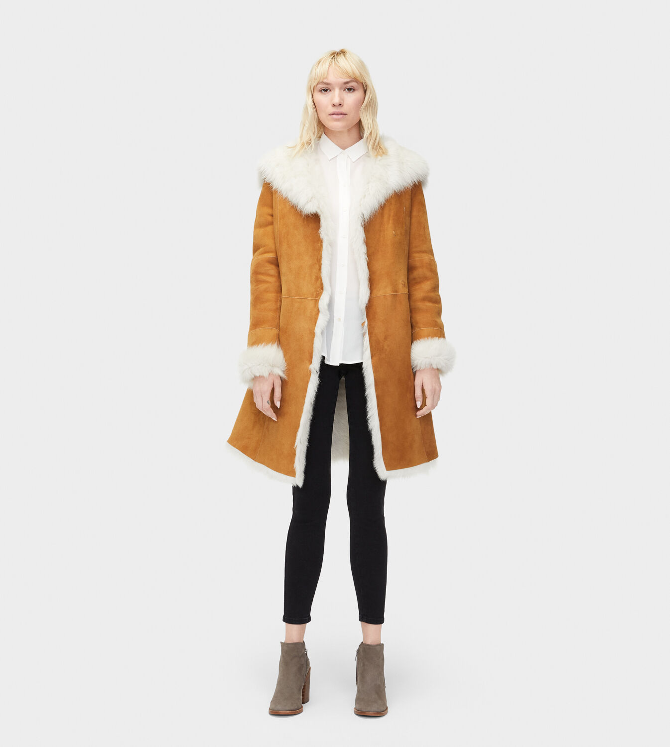 ugg shearling coat 