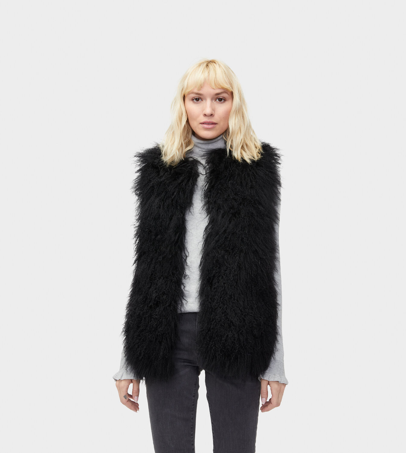 ugg shearling vest