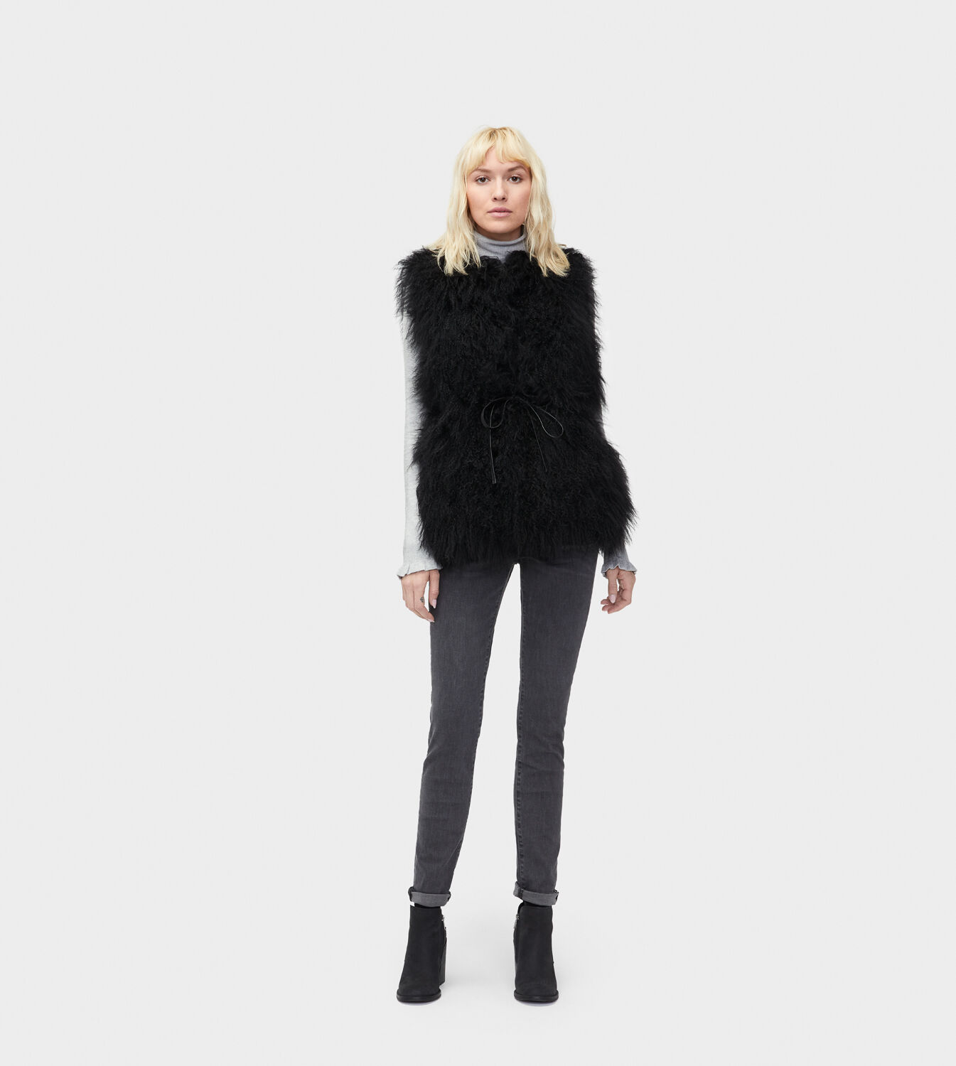 UGG® Abbey Mongolian Shearling Vest for 