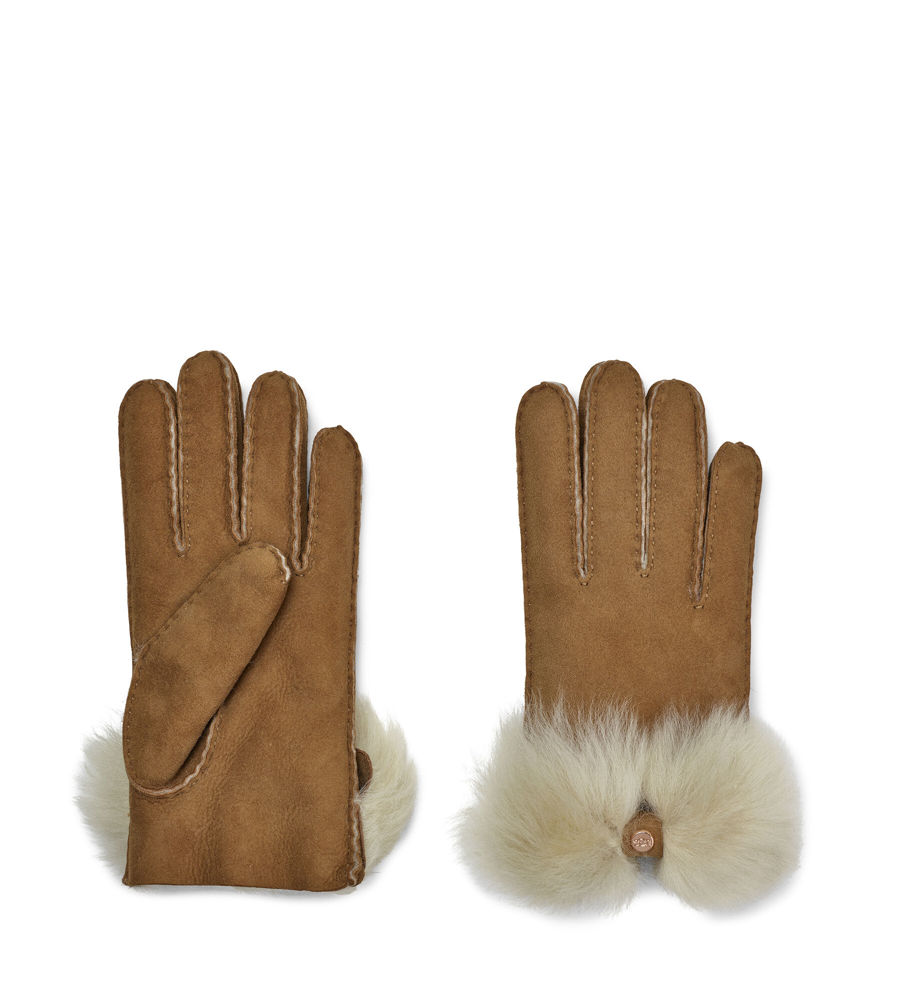 UGG® Long Pile Bow Glove for Women UGG® UK