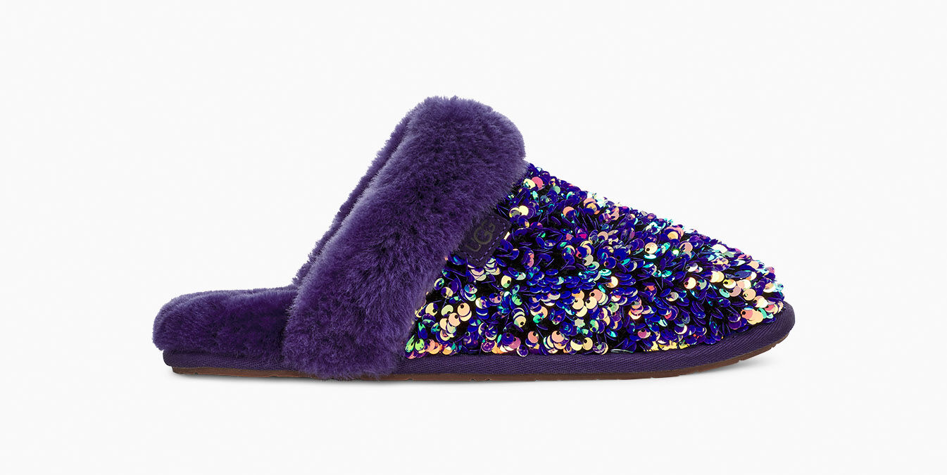 womens purple ugg slippers