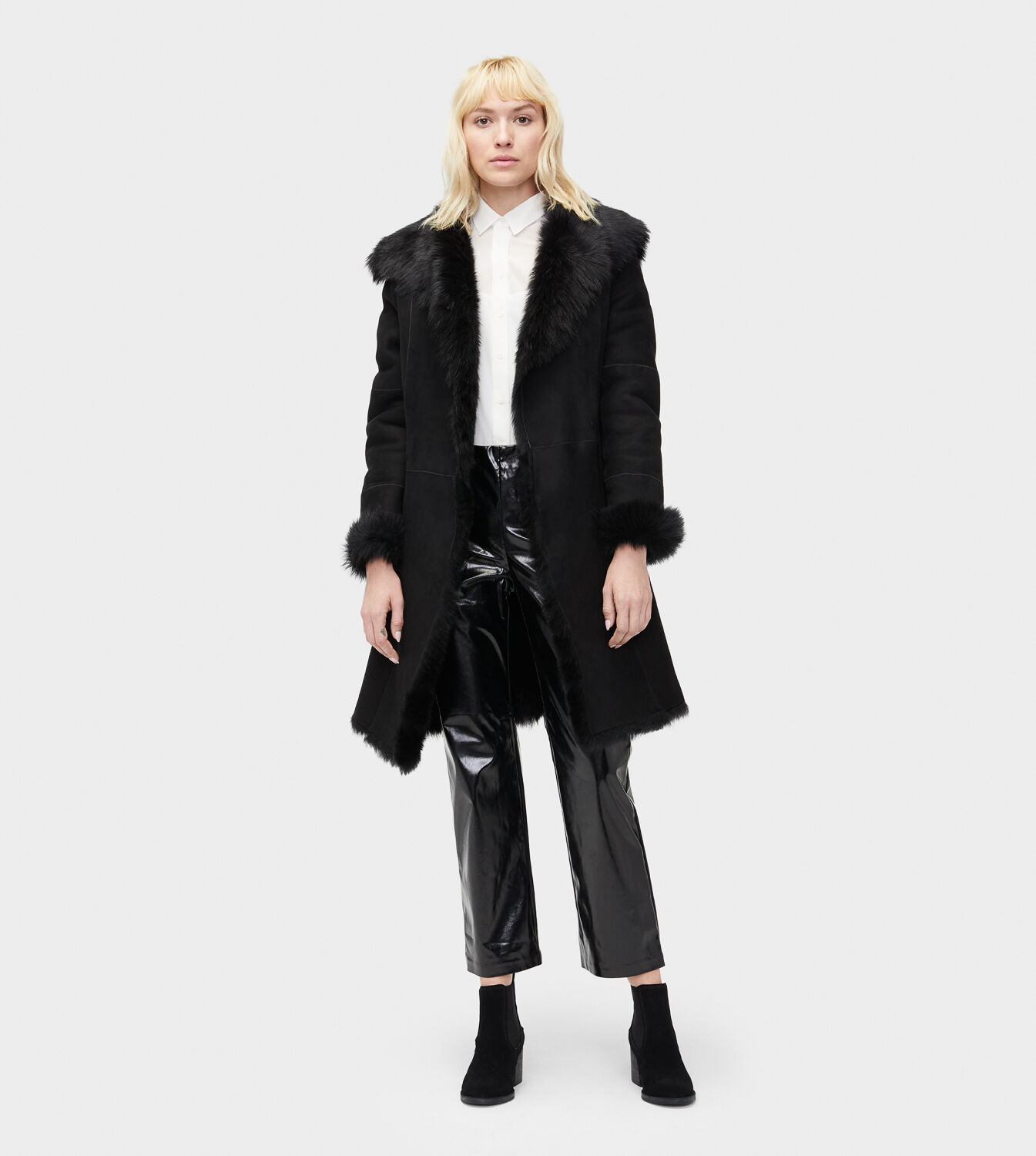 ugg vanessa toscana shearling coat