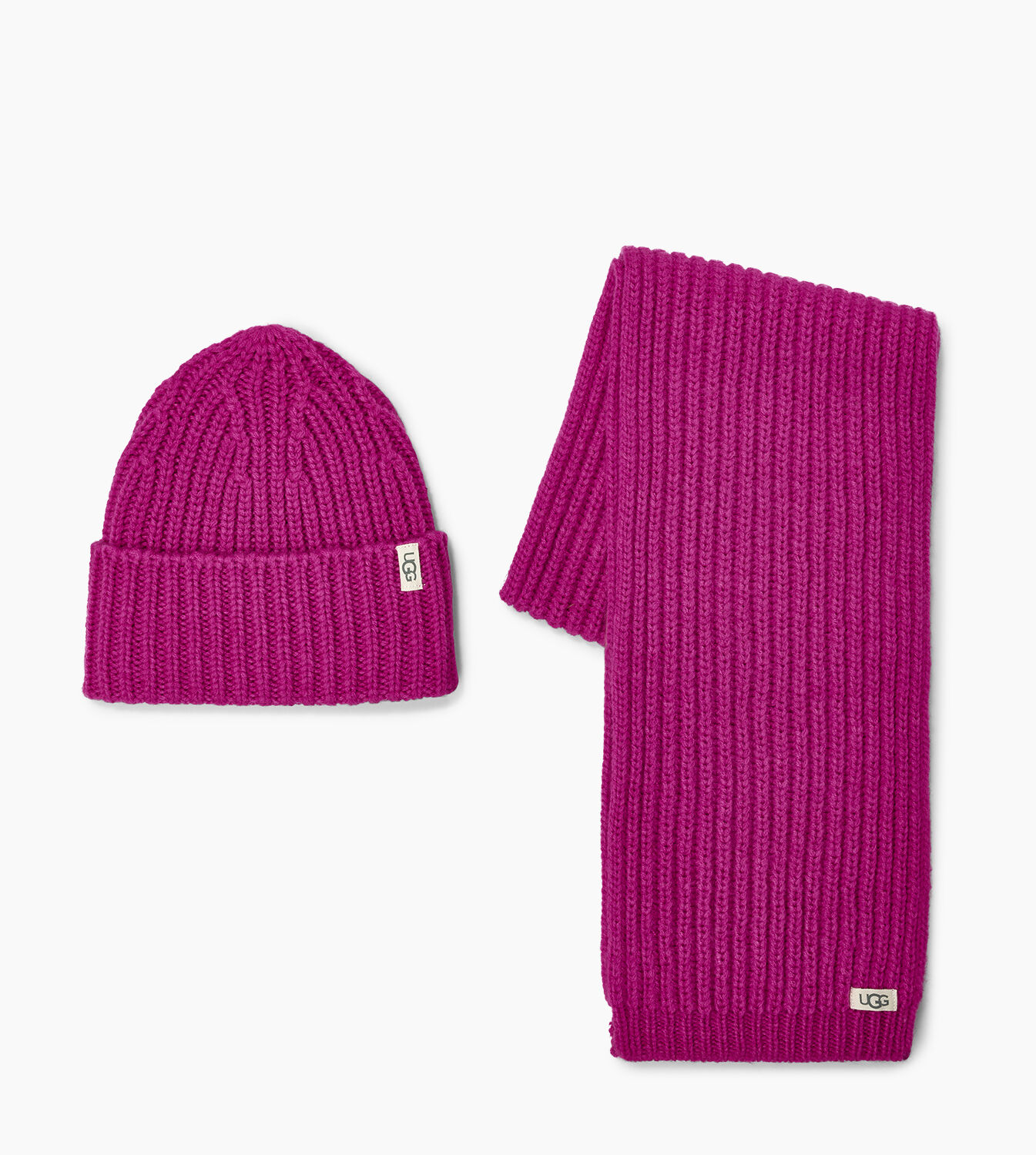 ugg beanie and scarf