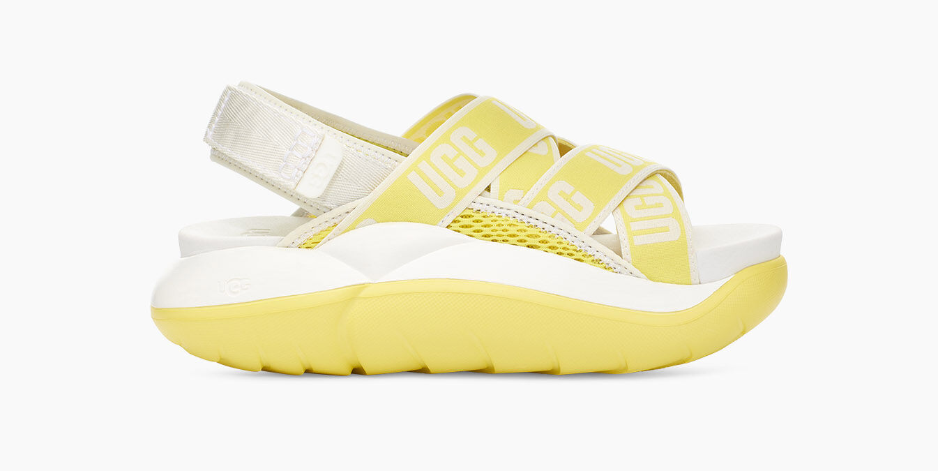 ugg sandals yellow