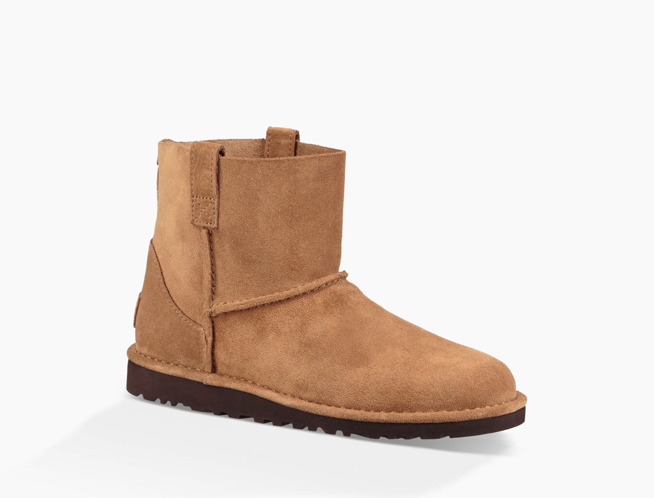 ugg classic unlined leather bootie
