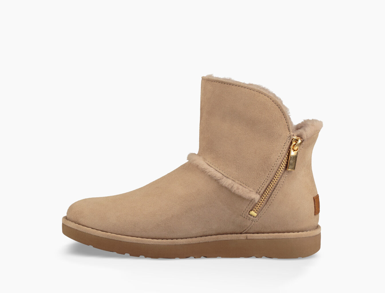 ugg luxe spill seam mini boot