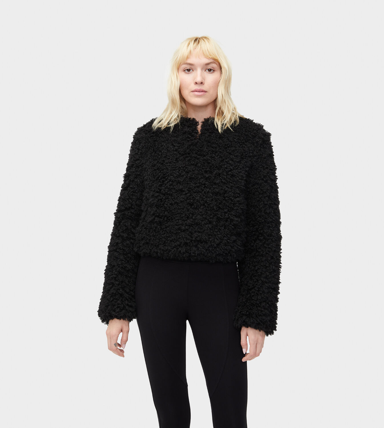 ugg lorrena faux fur jacket
