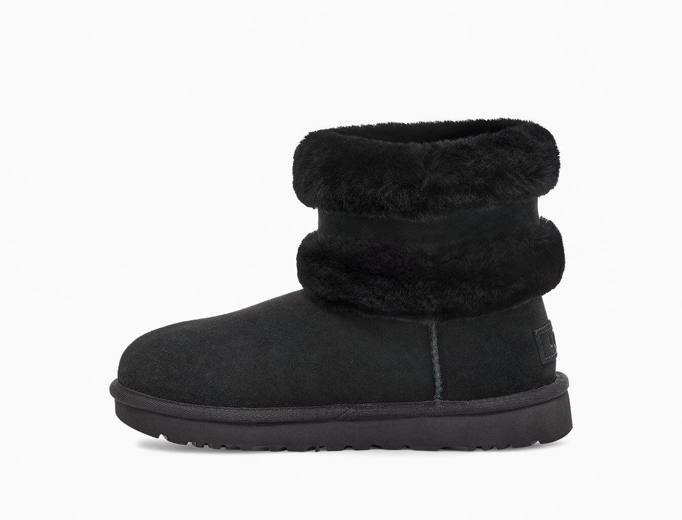 Fluff mini belted boot clearance