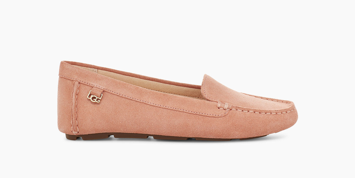 ugg flores leather loafers