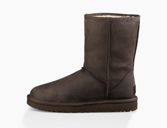 UGG® Classic Short Leather Boot for Women | UGG® UK