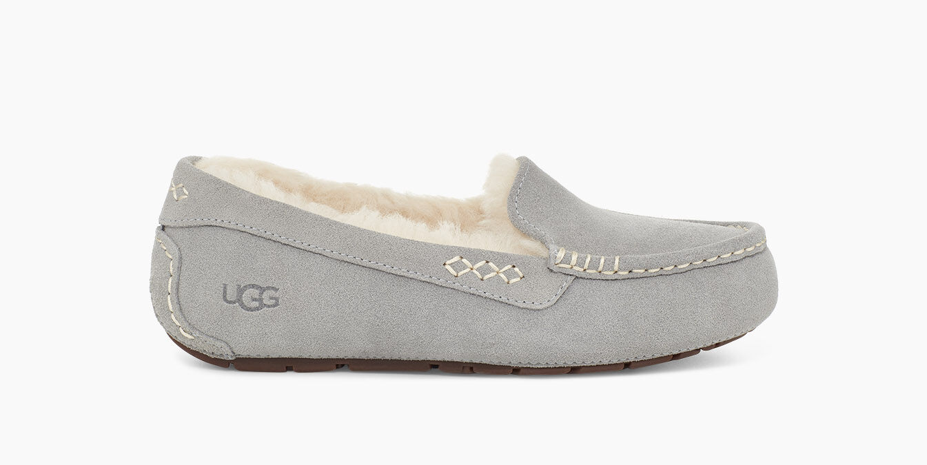 Ugg Ansley Slippers Grey Flash Sales, UP TO 55% OFF | www 