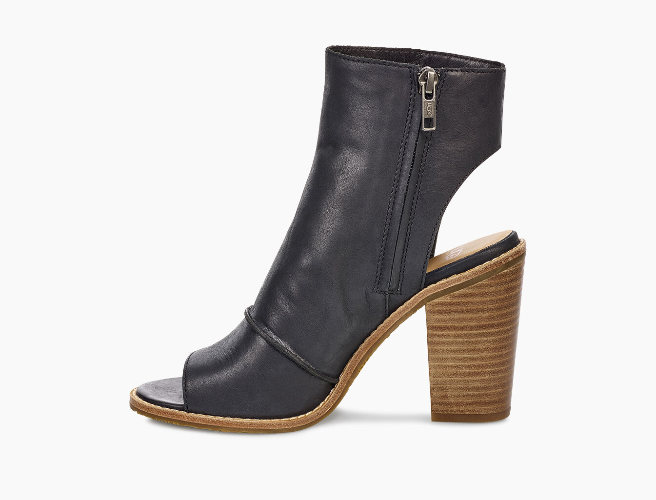 ugg valencia peep toe bootie