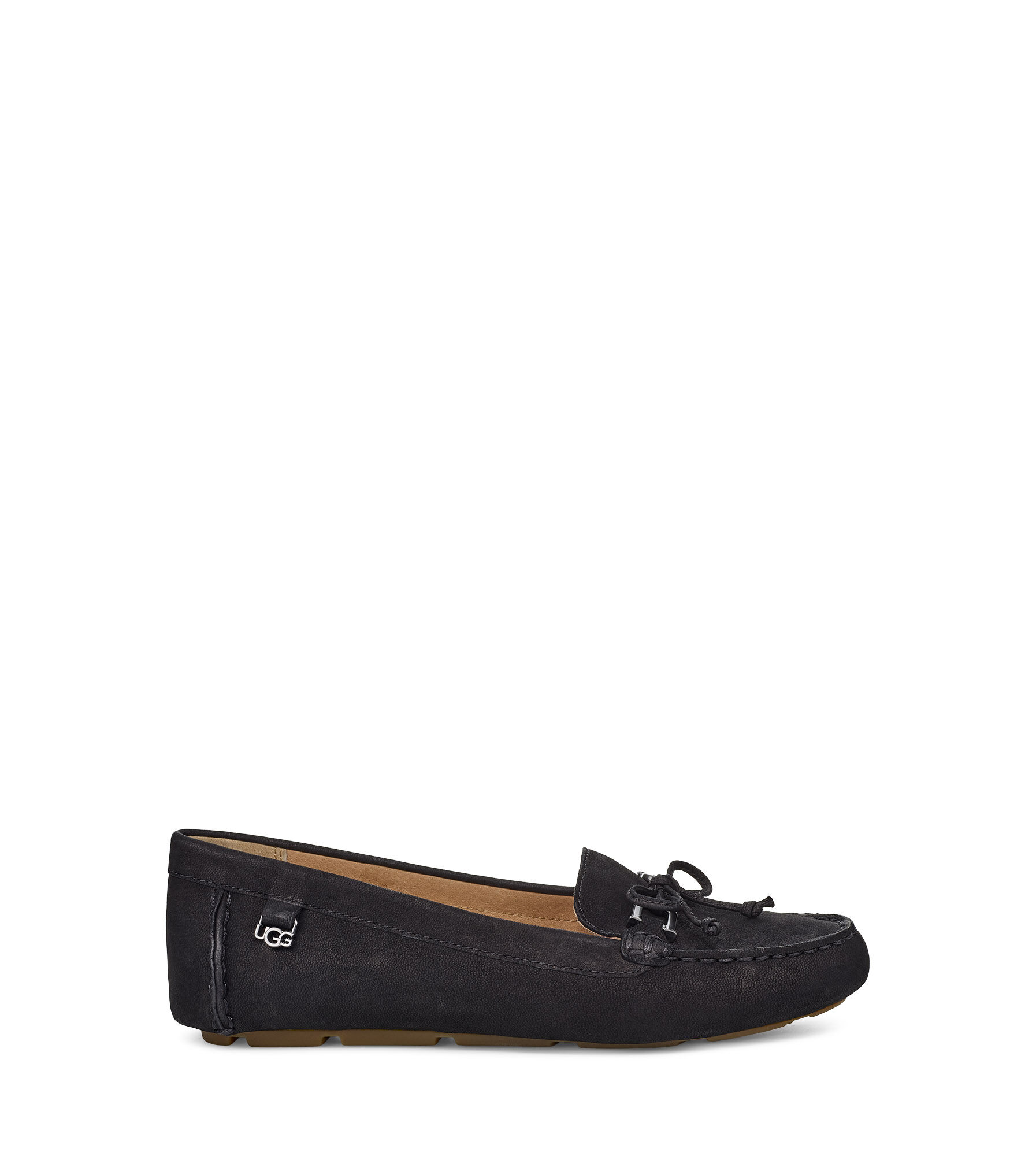 ugg loafers womens black
