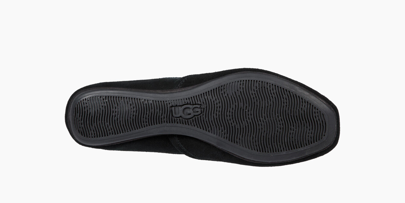 Ugg lena flat black clearance