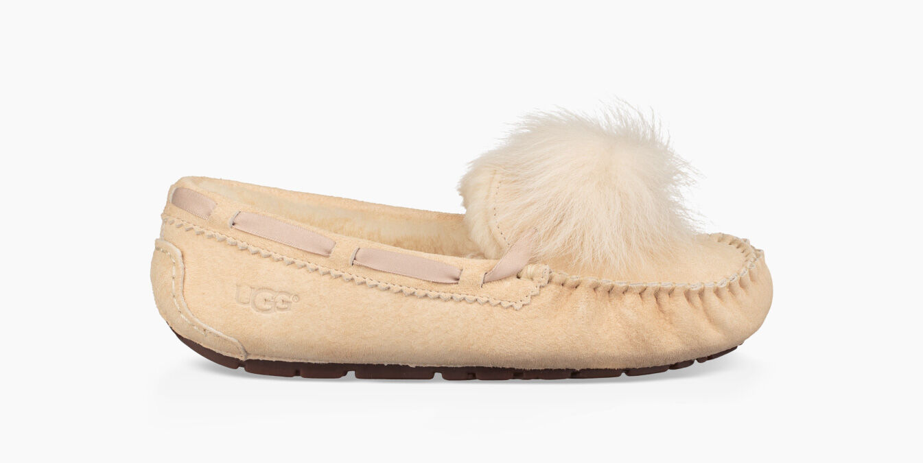 ugg dakota pom pom black