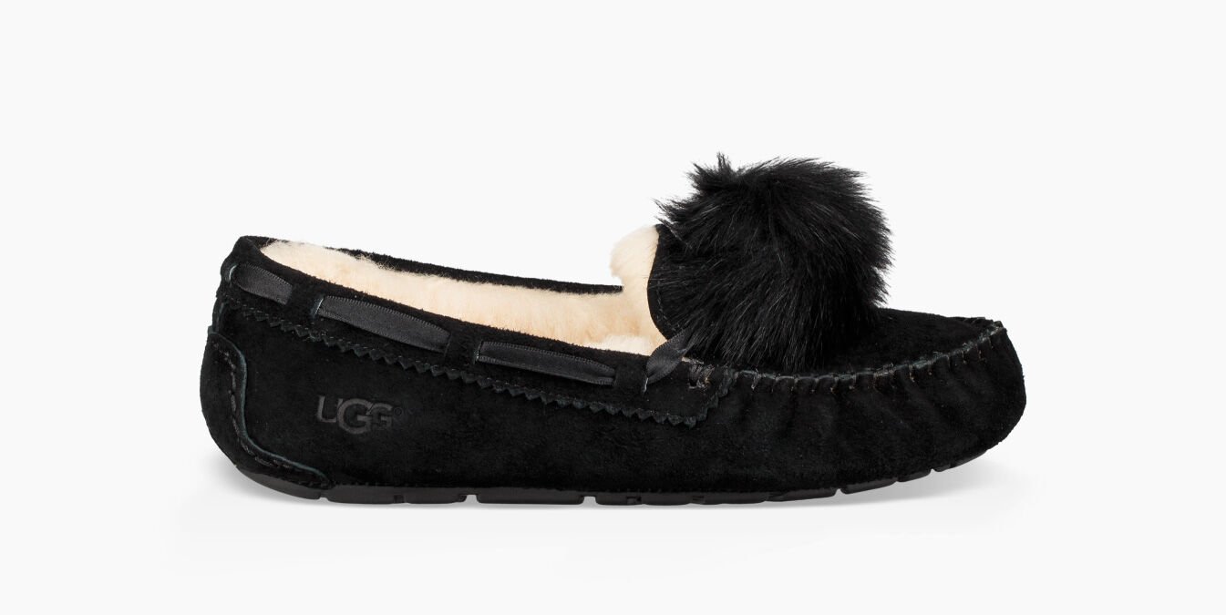 ugg slippers with pom poms