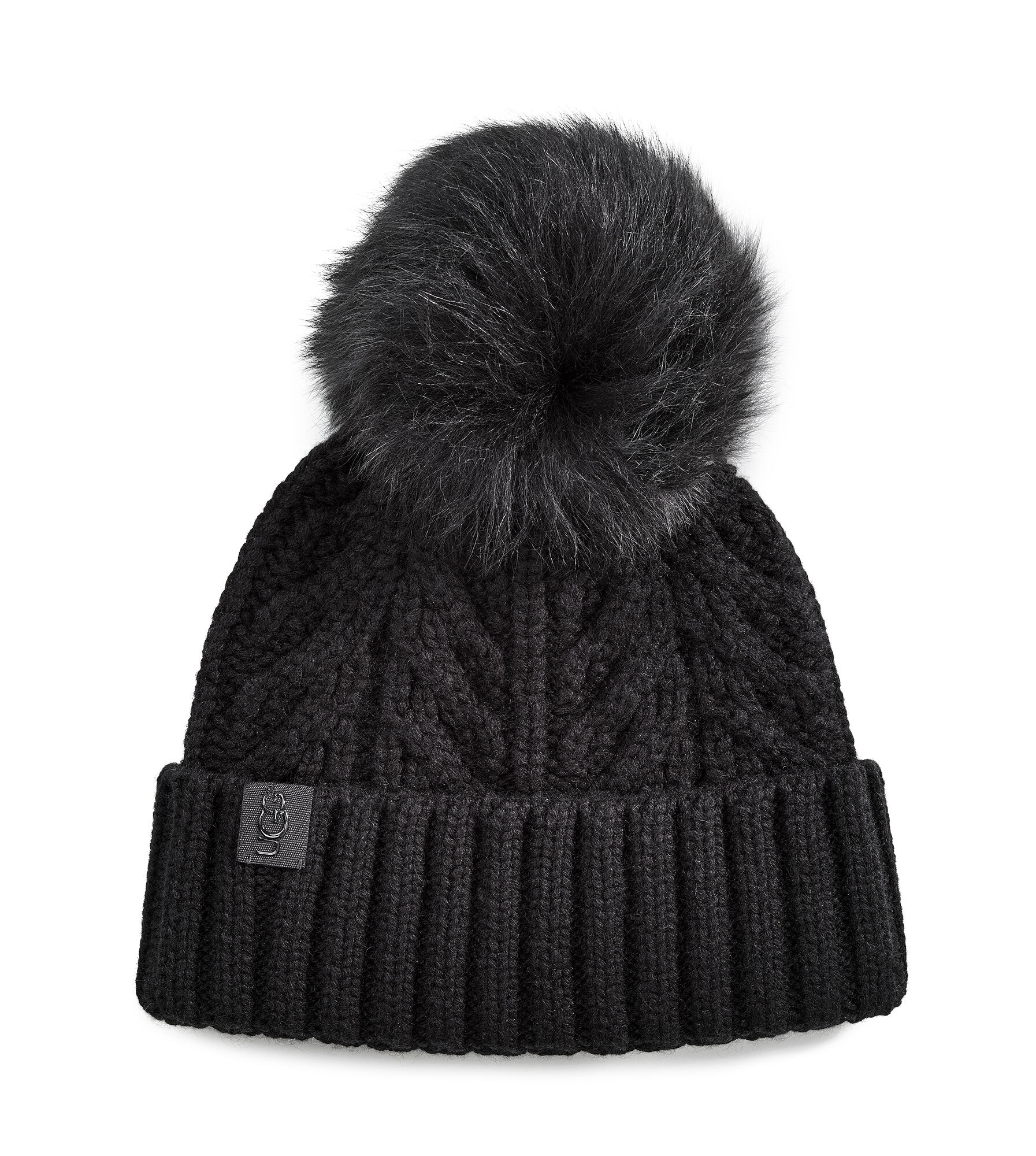 ugg cable pom beanie