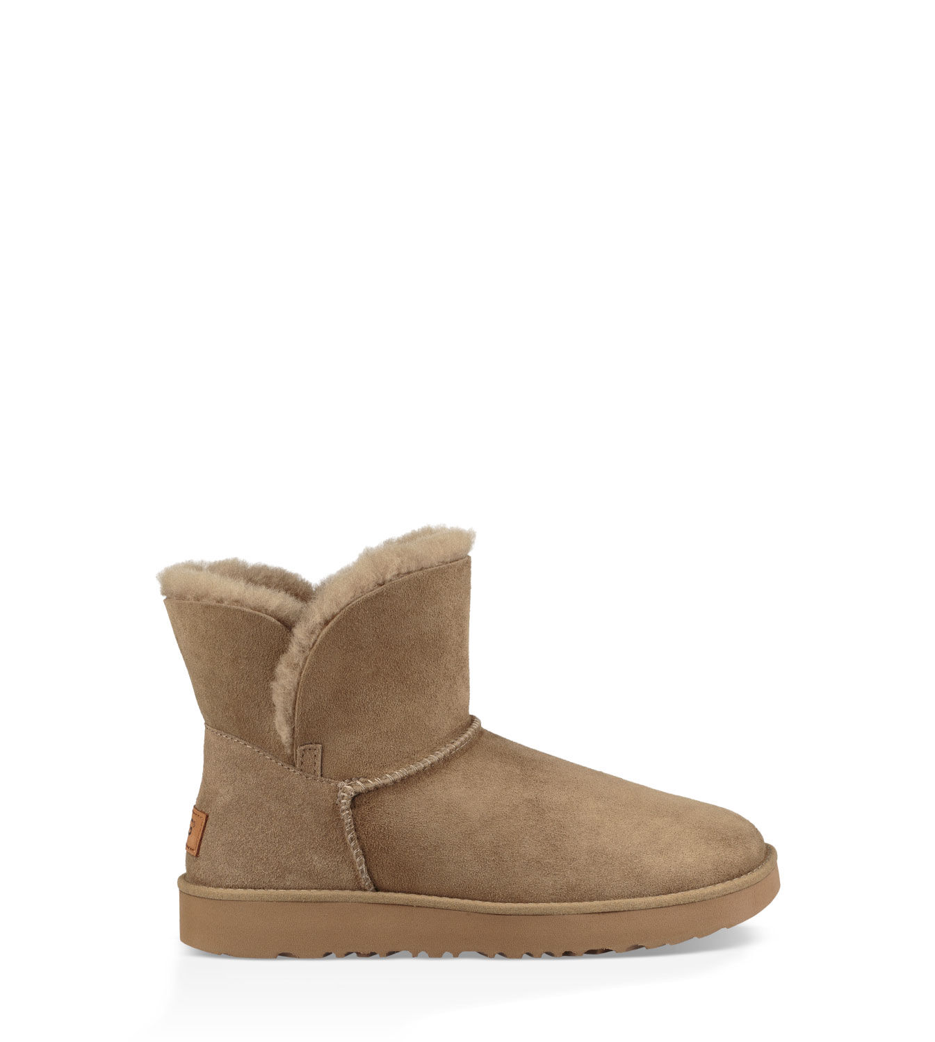 ugg classic cuff mini schwarz