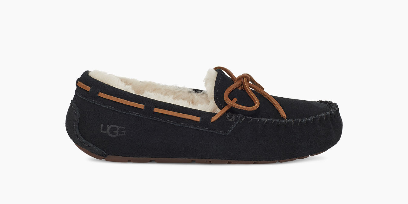 ugg black dakota slippers