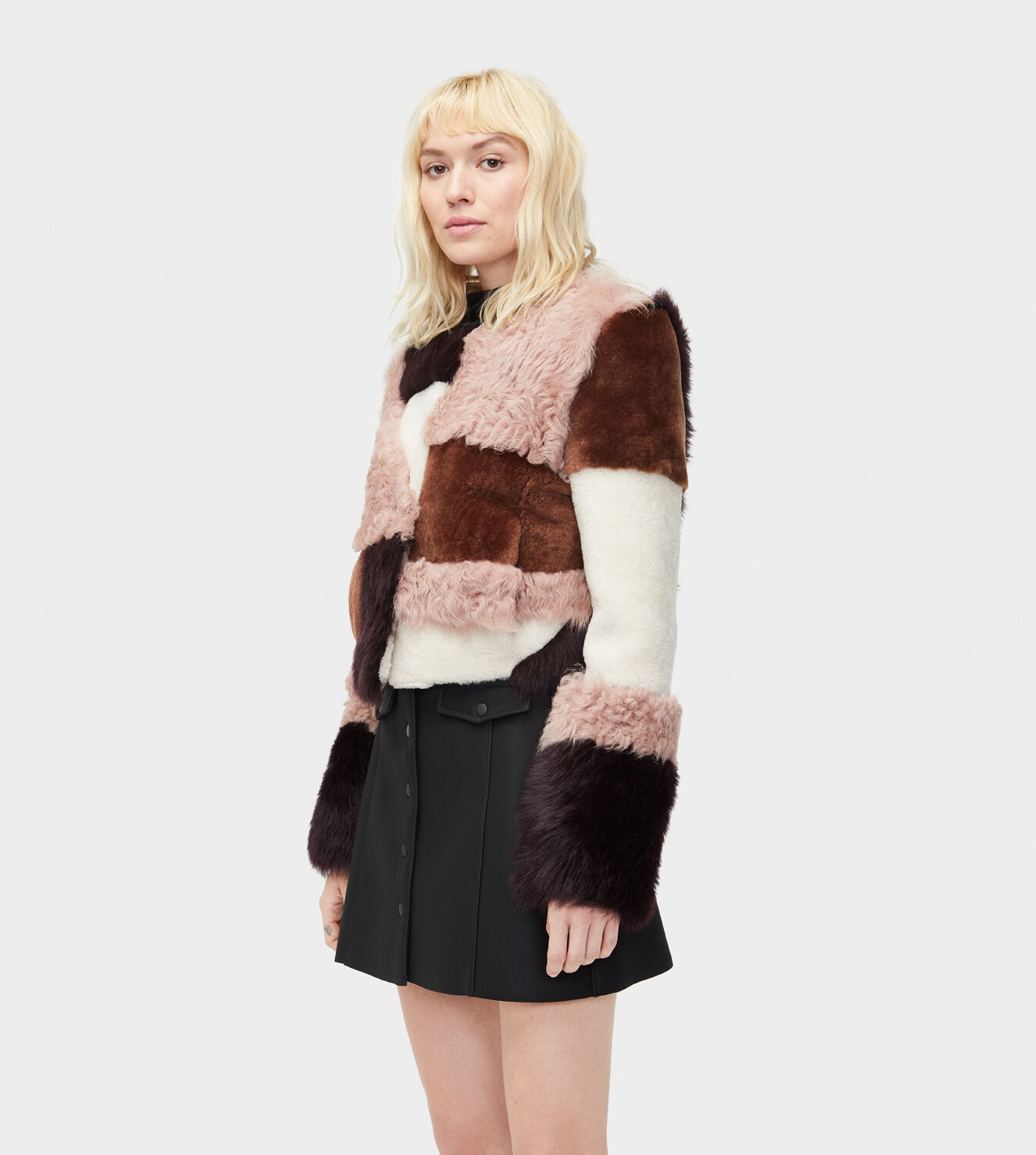 women's short fur jacket