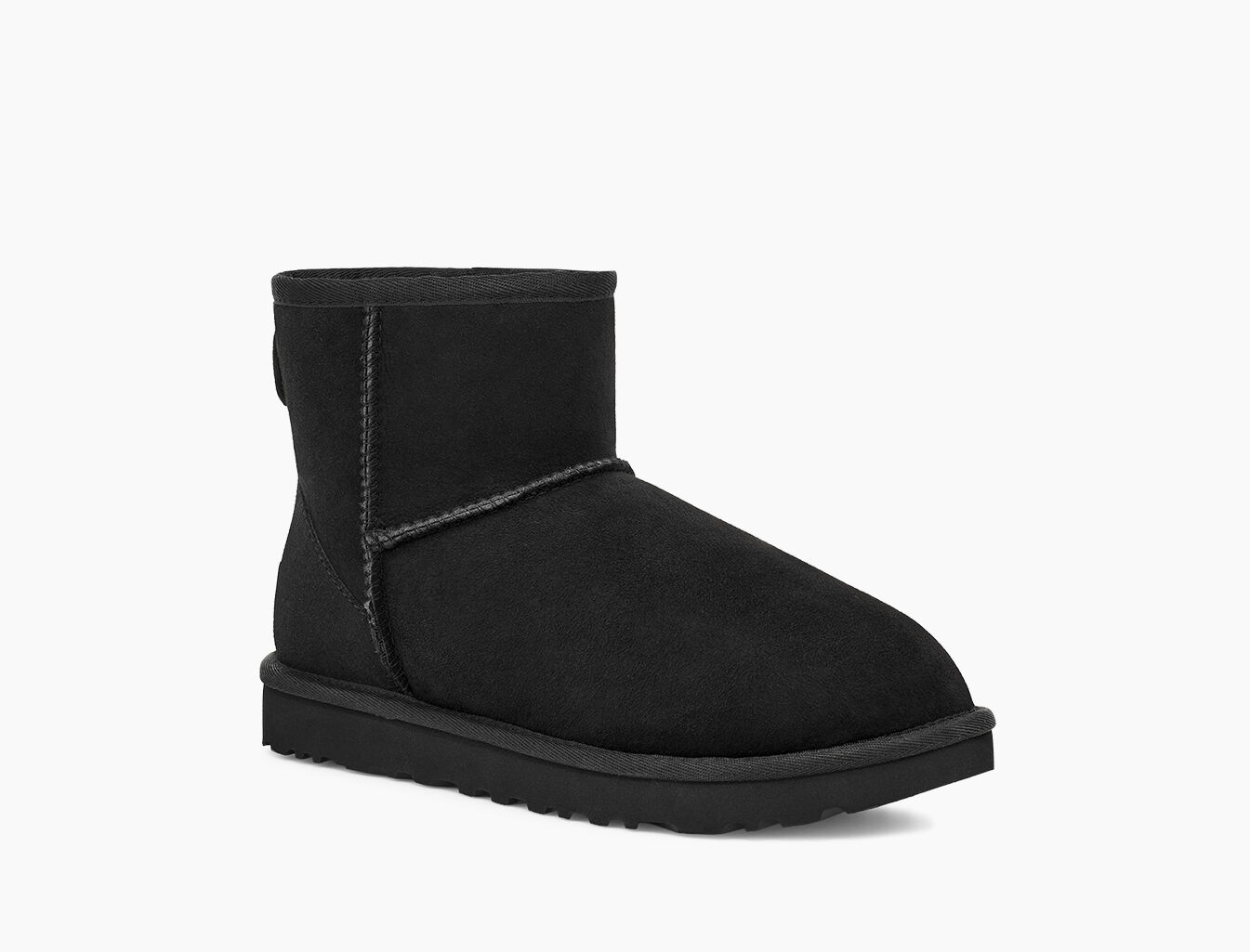 ugg black classic mini
