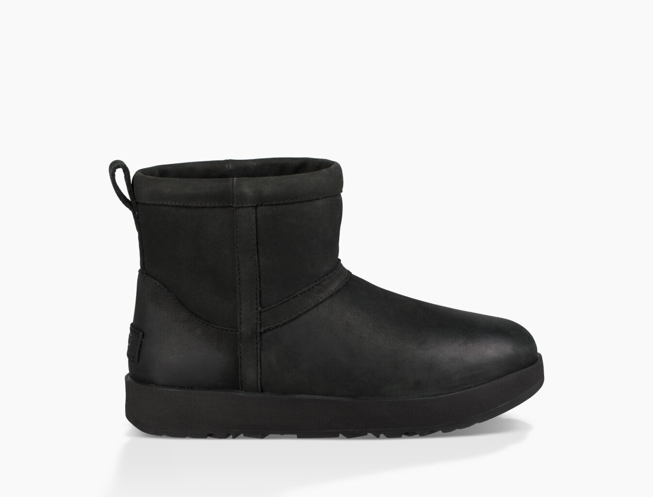 black leather uggs uk