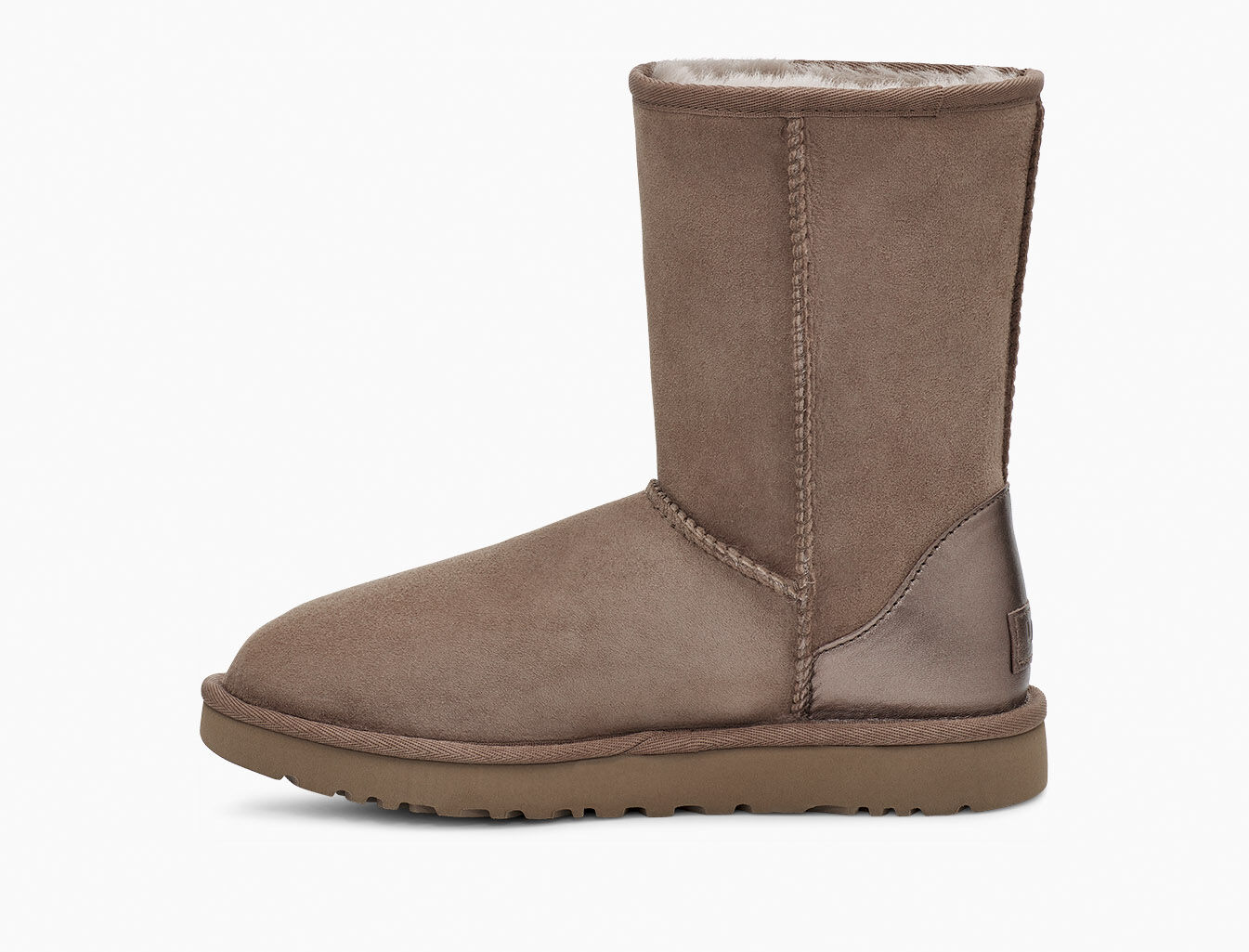 classic short metallic uggs
