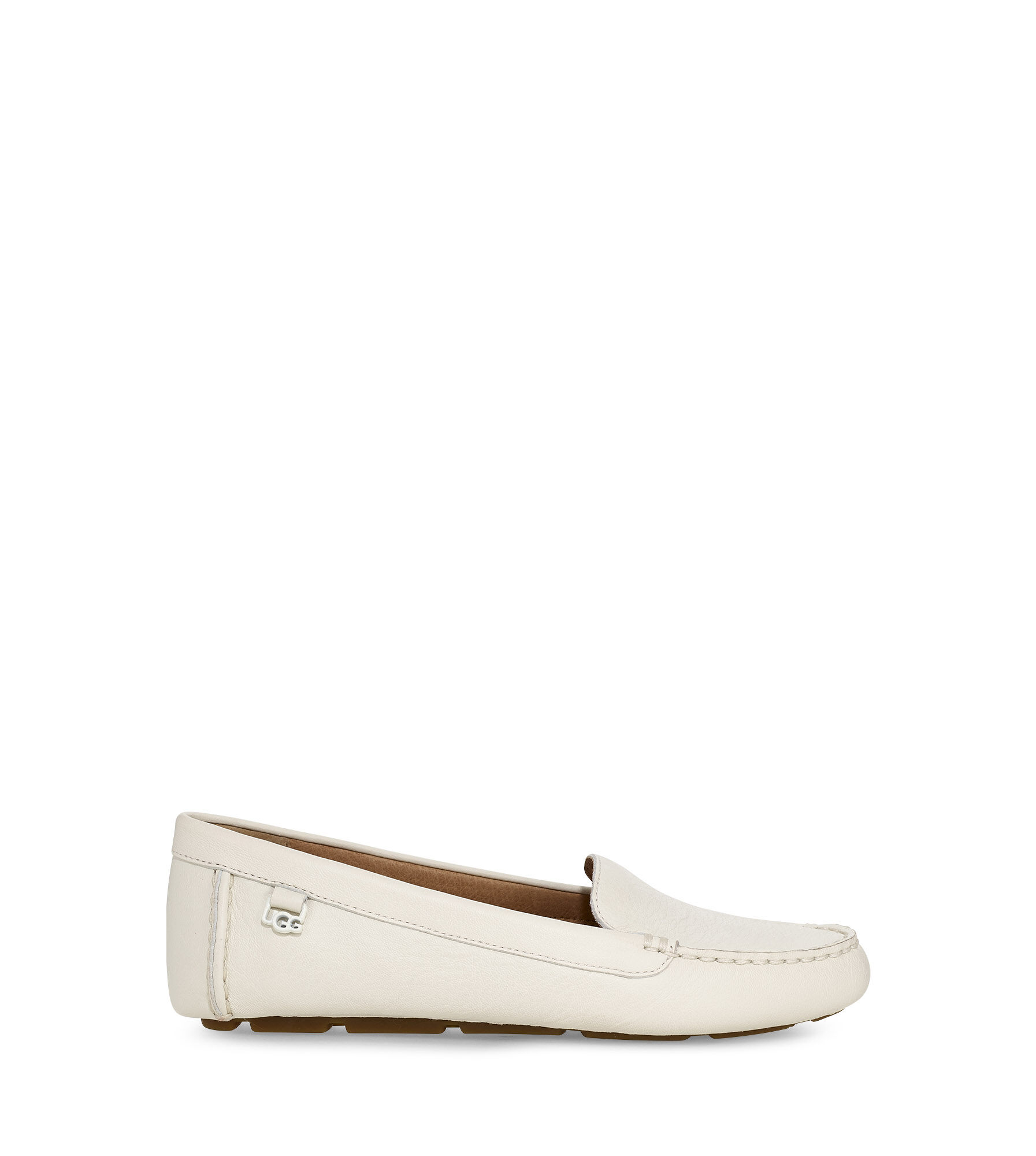 ugg white loafers