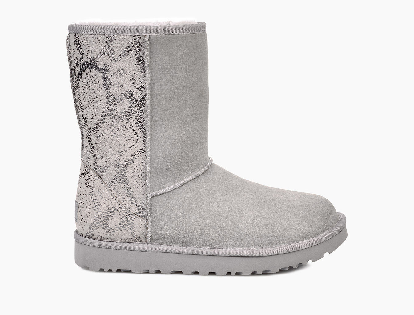 UGG® Classic Short Metallic Snake Boot 