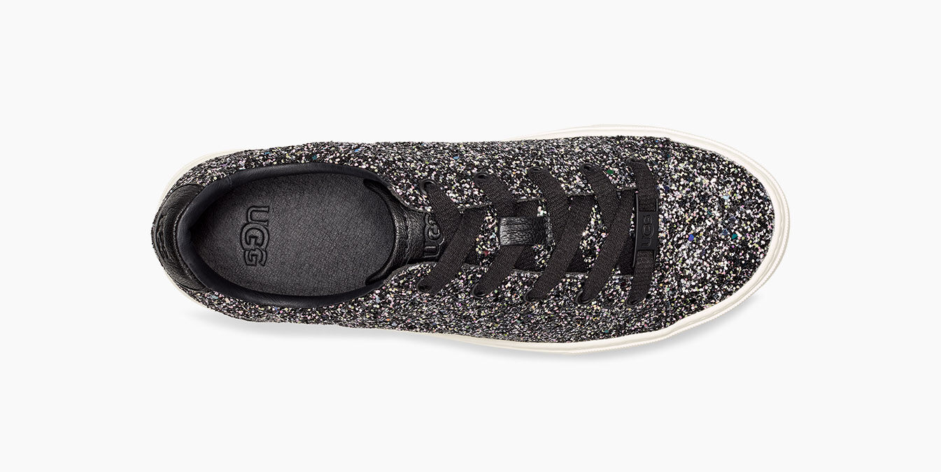 chunky glitter trainers