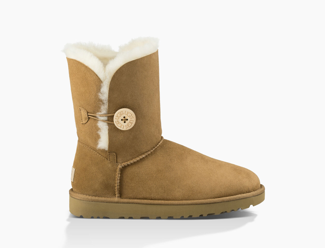 ugg bailey button brown