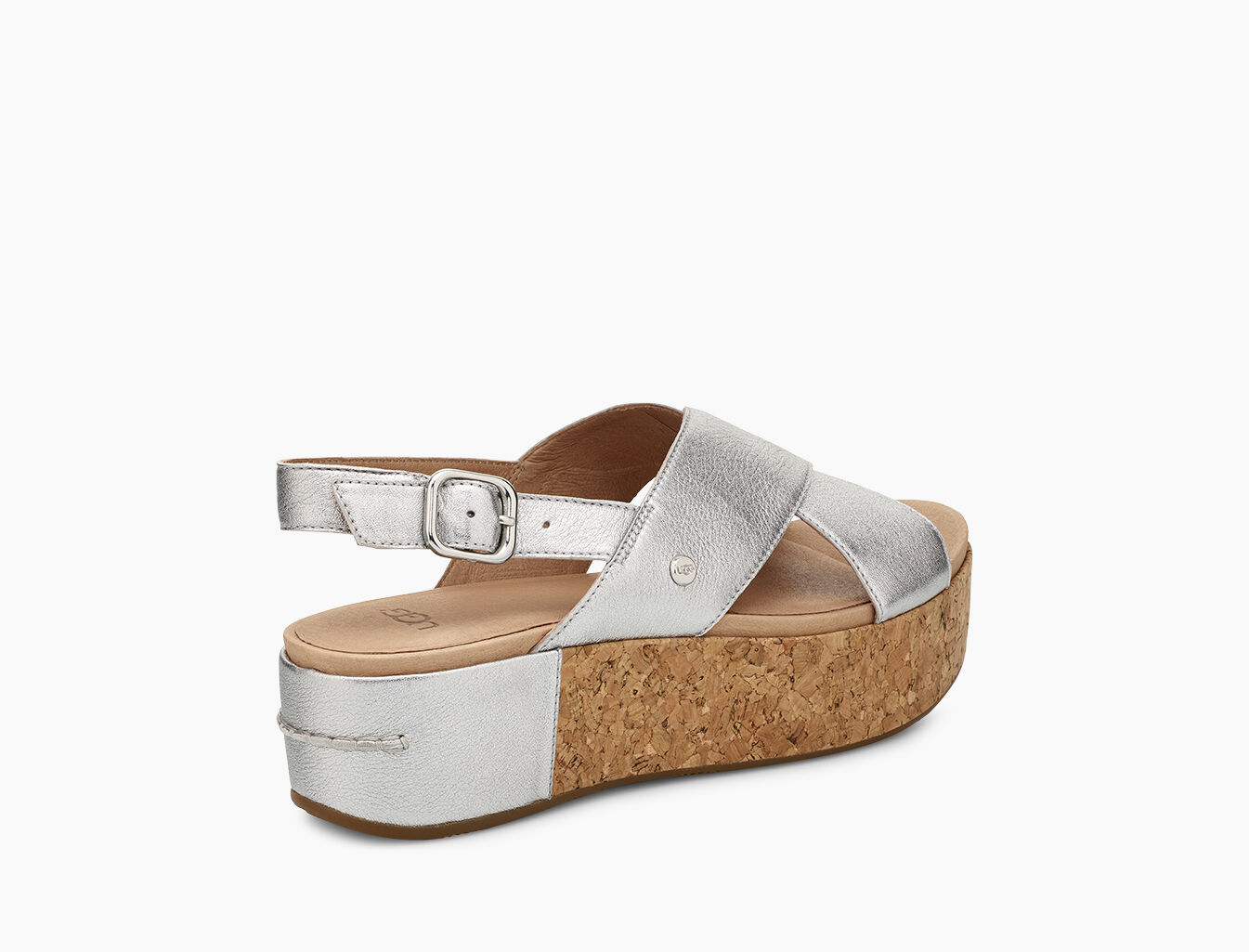 ugg shoshana metallic sandal