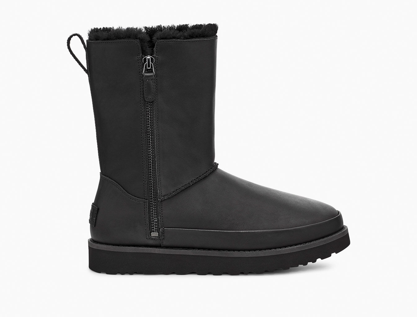 ugg black short classic boots