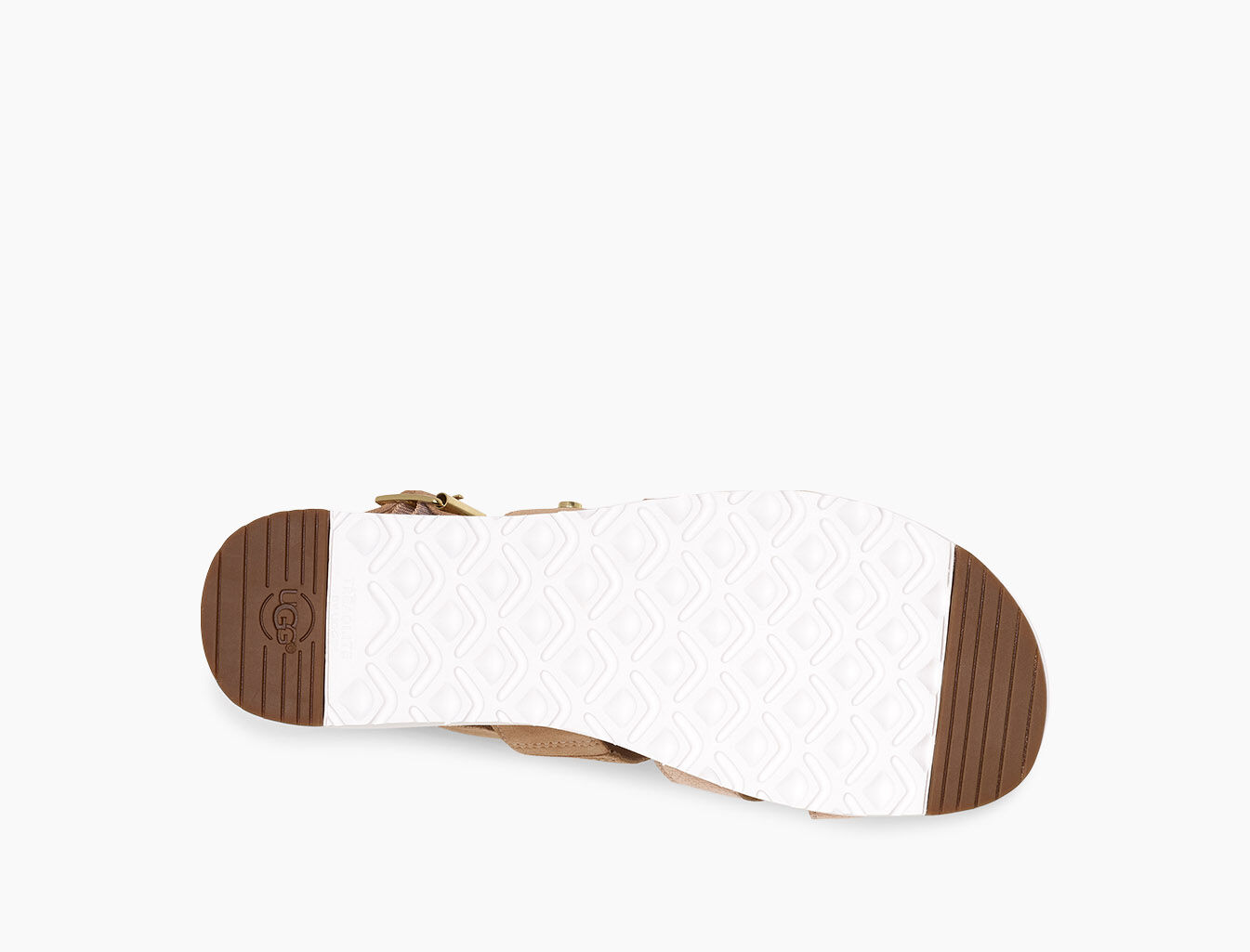 ugg braelynn sandal white