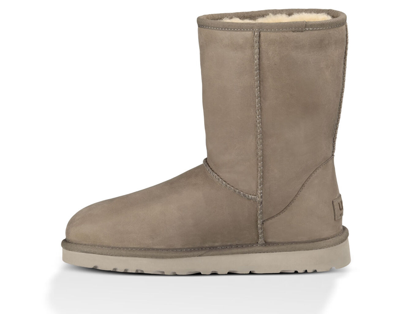 short leather ugg boots