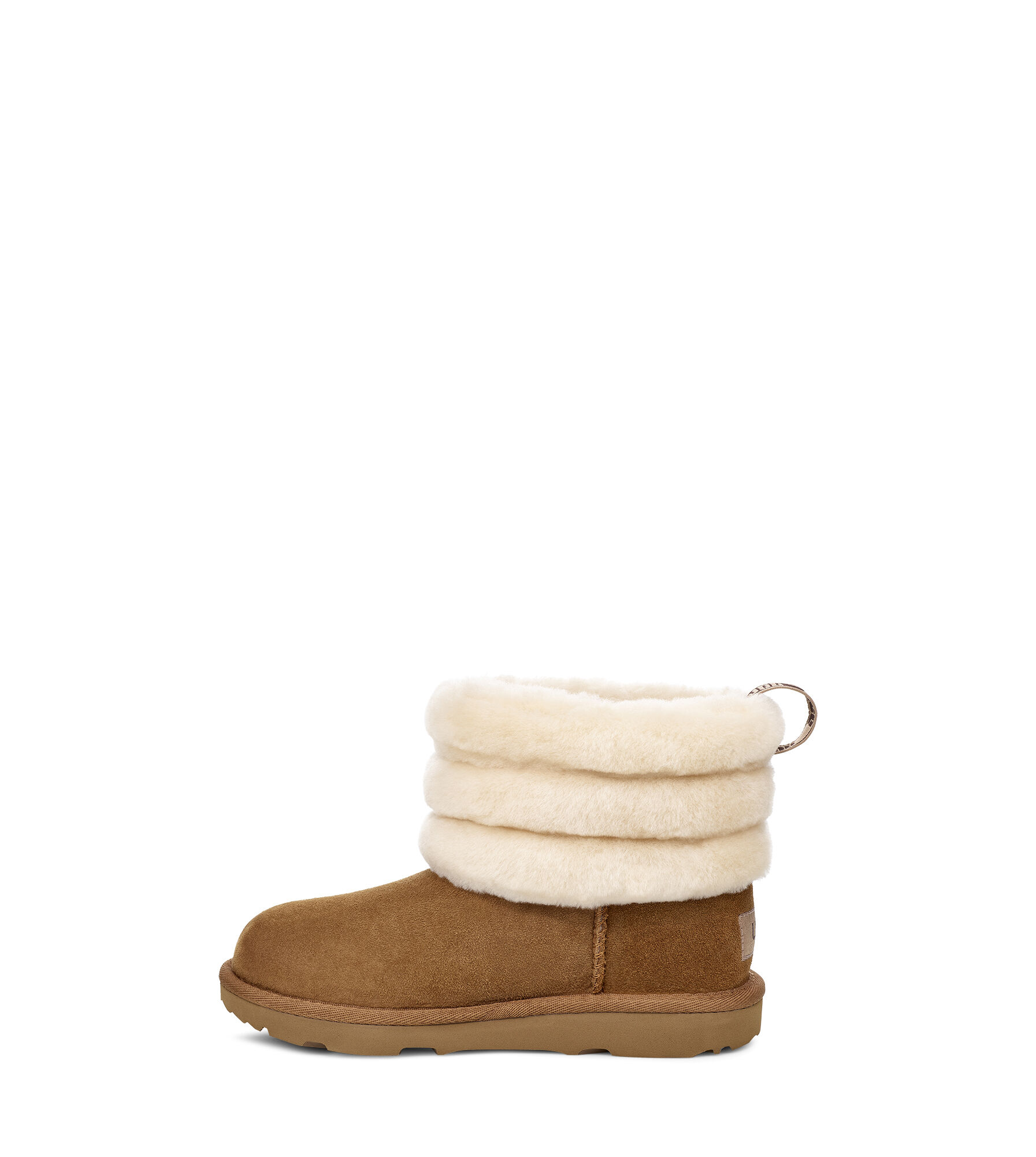 ugg classic fluff quilted boot