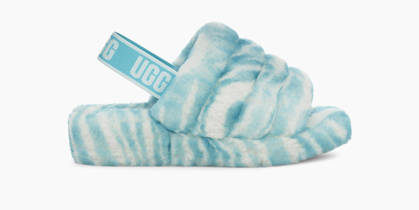 ugg fluff yeah blue